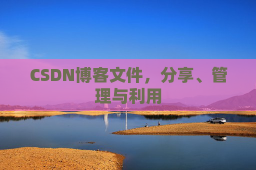CSDN博客文件，分享、管理与利用